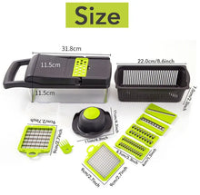 Load image into Gallery viewer, Vegetable Chopper Multifunctional Grater Cutter Kitchen Accessories Manual Fruit Slicer Potatos Shredders Cheese Onions Slicers
