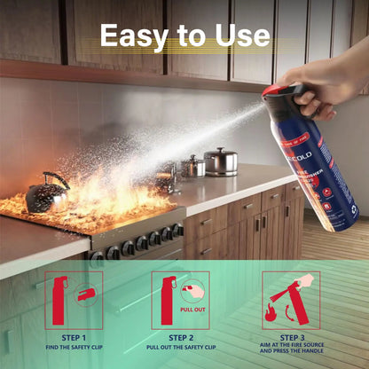 Fire Extinguisher for boat mini fire extinguisher Water-based fire extinguisher Portable  vehicle household Antifreeze（-20°）