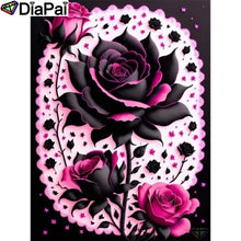 Load image into Gallery viewer, DIAPAI Diamond painting "Flower landscape" Full Square/Round Drill Wall Decor Inlaid Resin Embroidery Craft Cross stitch
