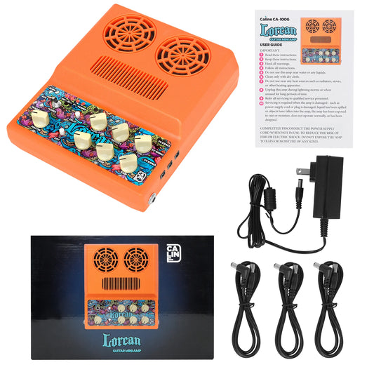 Guitar Amplifier ABS Distortion And Belay Ffunction For Music Lovers And Professionals Plucked Instrument Parts & Accessories