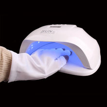 Load image into Gallery viewer, Nail Tools Anti-ultraviolet Uv Gloves Sun Black Half Exposed Fingertips Phototherapy Gloves Short Section
