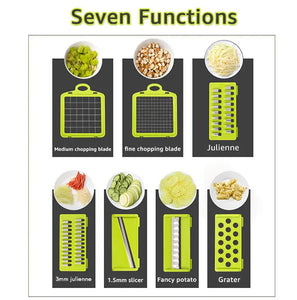 Vegetable Chopper Multifunctional Grater Cutter Kitchen Accessories Manual Fruit Slicer Potatos Shredders Cheese Onions Slicers
