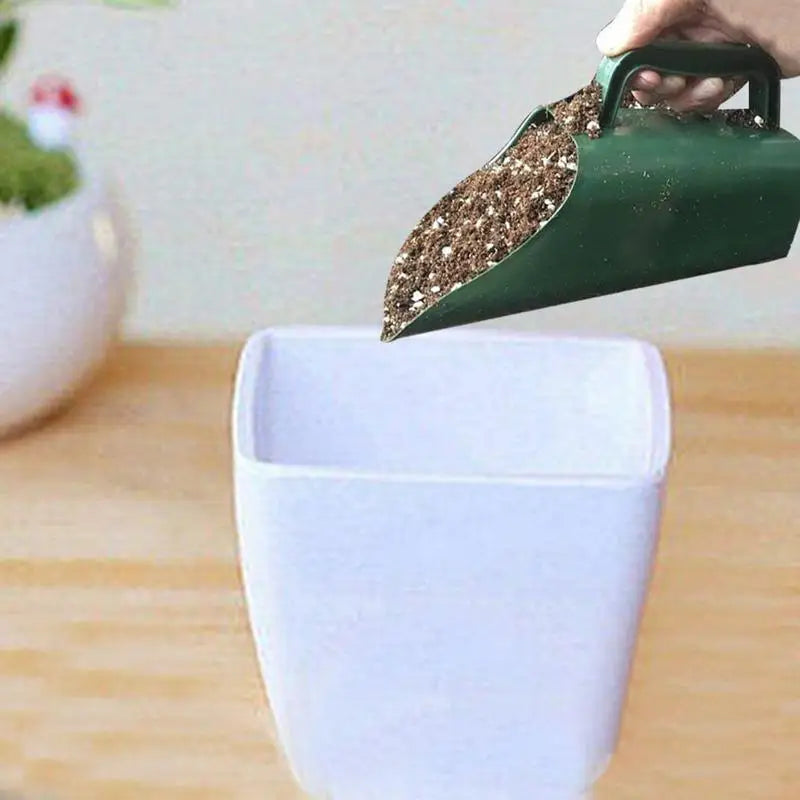 Garden Scoop Small Plant Soil Shovel With Handle Portable Soil Spade Multifunctional Indoor Gardening Tool For Plants Flowers