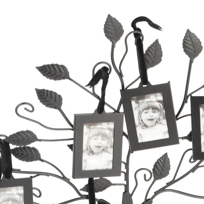 6pcs Family Tree Photo Frames Set - Stylish Hanging Picture Display for Home Decor