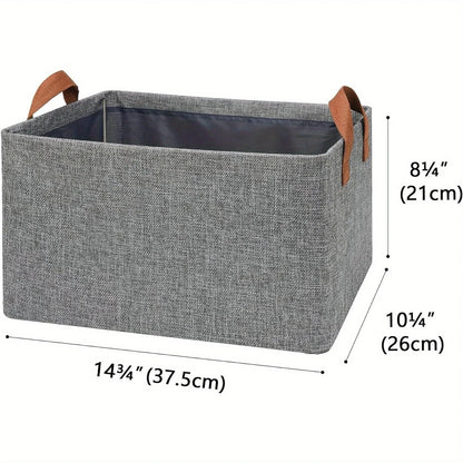 Fabric Storage Bins, Extra Large Foldable Storage Boxes, Closet Organizers and Storage Baskets for Closet Living Room Shelves
