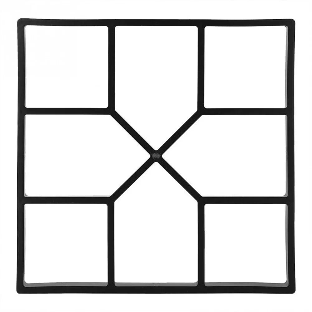 Garden Mold Walk Pavement Reusable DIY Manually Paving Cement Brick Stone Road Concrete Molds Manually Paving Patio Molds