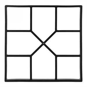 Garden Mold Walk Pavement Reusable DIY Manually Paving Cement Brick Stone Road Concrete Molds Manually Paving Patio Molds
