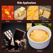 Load image into Gallery viewer, VEVOR Electric Fondue Pot Set for Cheese &amp; Chocolate 3 Quart Chocolate Melting Stainless Steel Fondue with Temperature Control
