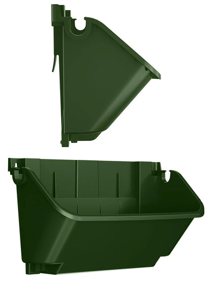 Garden Plant Walls Flower Pots Enclosures Hanging Plastic Containers Horticultural Flower Beds Vertical Greening Planting Boxes