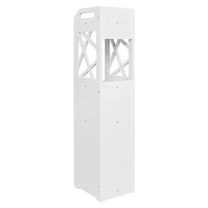 Bathroom Storage Shelf Drawer Multi Compartment Organizer Water Proof Anti Decay Anti Rot Environmental Friendly White