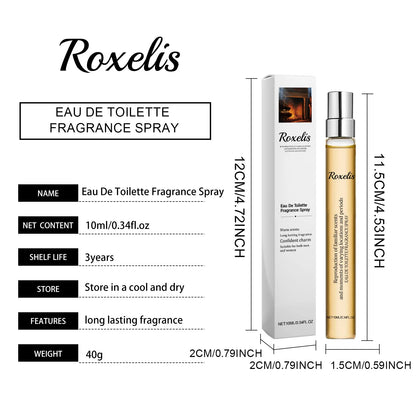 Roxelis Eau De Toilette Perfume Fragrance Spray 0.34 oz Halloween Atmosphere Perfume Men's perfume Long Lasting Light Fragrance