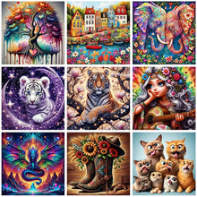 Load image into Gallery viewer, Diamond Art Painting Kits Accessories Paint Full Crystal New Mosaic 5D Diy Diamond Paintings 30x30 cm New 2025 Wall Art Pictures
