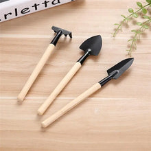 Load image into Gallery viewer, Gardening Tools Three-Piece Set Mini Garden Tools Multi-Function Shovel Harrow Shovel Household Plant Pine Soil Shovel
