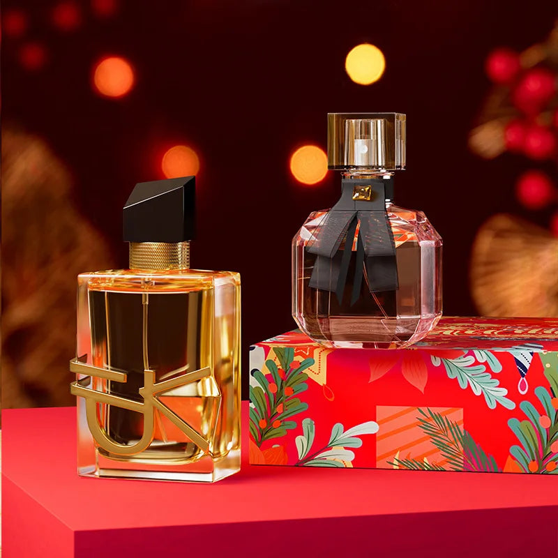 Perfume Floral Scent Lasting Fragrance Pheromone Eau De Parfum High Quality Gift for Women Perfumes Spray Luxury Gift Set