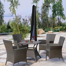 Load image into Gallery viewer, Oxford Outdoor Patio Straight Parasol Cover Waterproof Parasol Protective Cover UV-Anti Windproof Garden Umbrella Cover
