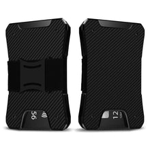 Load image into Gallery viewer, Metal Wallet for Men, Ergonomics Design Money Clip Wallet with Compass, Minimalist Slim Wallet with RFID Blocking
