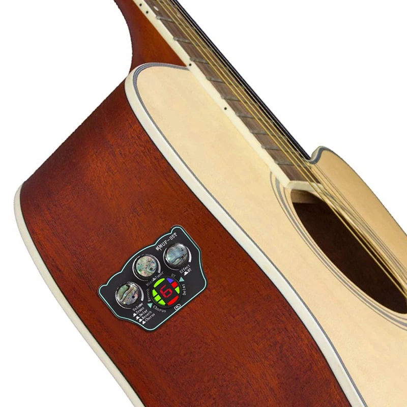 Guitar Pickup Classical Guitar Pickup Vibration Pickup BT Accompaniment Resonance Pickup 3-Band EQ Equalizer Acoustic