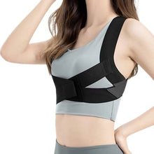 Load image into Gallery viewer, Back Posture Corrector Fully Adjustable Straightener Upper Spine Support Back Brace Posture Corrector

