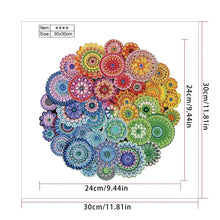 Load image into Gallery viewer, 1pc DIY Special Shape Diamond Painting Mandala for Wall without Frame Diamond Art Kits for Beginners For Holiday Party Gifts
