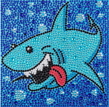 Load image into Gallery viewer, DIY Diamond Painting by Number Kits for Kids Cartoon Animal Picture Crystal Rhinestone Diamond Embroidery for Children Gifts
