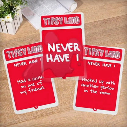 Tipsy Land Drinking Games Interactive Girls Night Party Drinking Game for Adults Bachelorette Halloween Party Game for 2-8Player