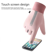 Load image into Gallery viewer, Winter Gloves Women Cycling Bike Thermal Cold Resistance Wind Waterproof Bicycle Warm Outdoor Running Skiing Mittens
