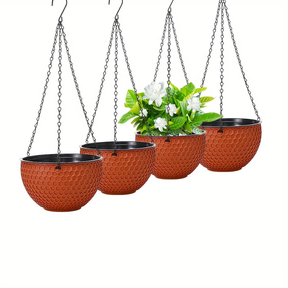 Garden Hanging Planter Macrame Plant Storage Basket Indoor Outdoor Flower Pot Holder Plant Hangers Home Decor Hanging Plant