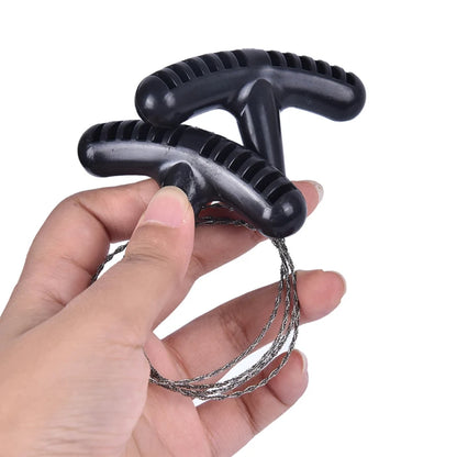 New Manual Hand Steel Travel Tools Outdoor Camping Hiking Rope Chain Saw Practical Portable Emergency Survival Gear Steel Wire K