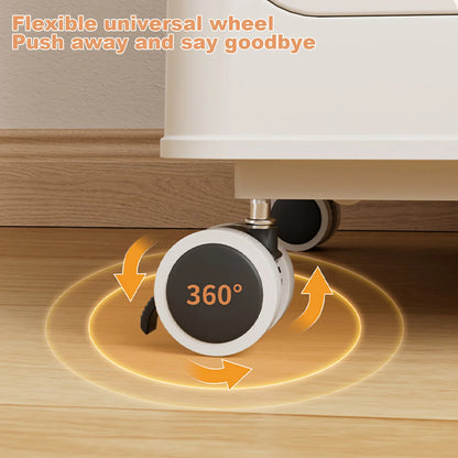 Rolling Laundry Hamper 123L Large Capacity Clothes Hampers for Laundry,Plastic Collapsible Laundry Baskets with Wheels and Lid