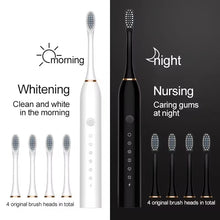 Load image into Gallery viewer, XIAOMI Ultrasonic Electric Toothbrush USB Rechargeable Waterproof Multifunctional Intelligence Whitening Toothbrushes Multi Mode

