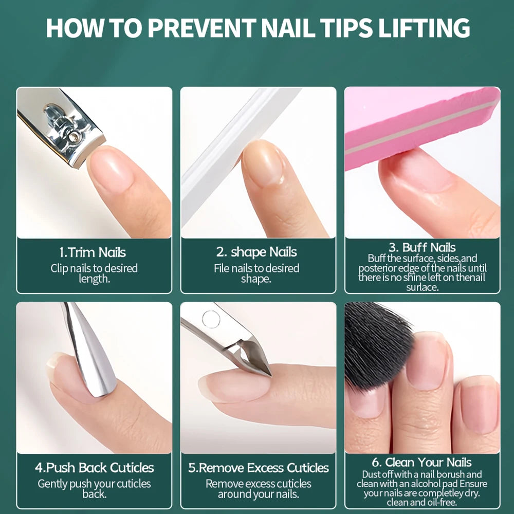 NAILPOP Soft Gel Nail Tips 600PCS Pre-Buff Full Cover Coffin Almond  Oval Shaped Nail Extenison Tips Half Matte Gel X Fake Nails