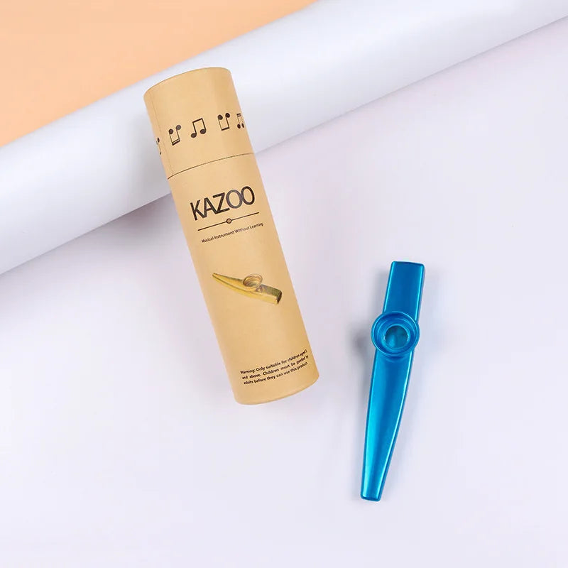 Lightweight Kazoo Aluminum Alloy Metal Fun Instrument Easy To Use for Music Lovers Professional Music Instrument Clarinete