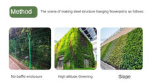 Load image into Gallery viewer, Garden Plant Walls Flower Pots Enclosures Hanging Plastic Containers Horticultural Flower Beds Vertical Greening Planting Boxes
