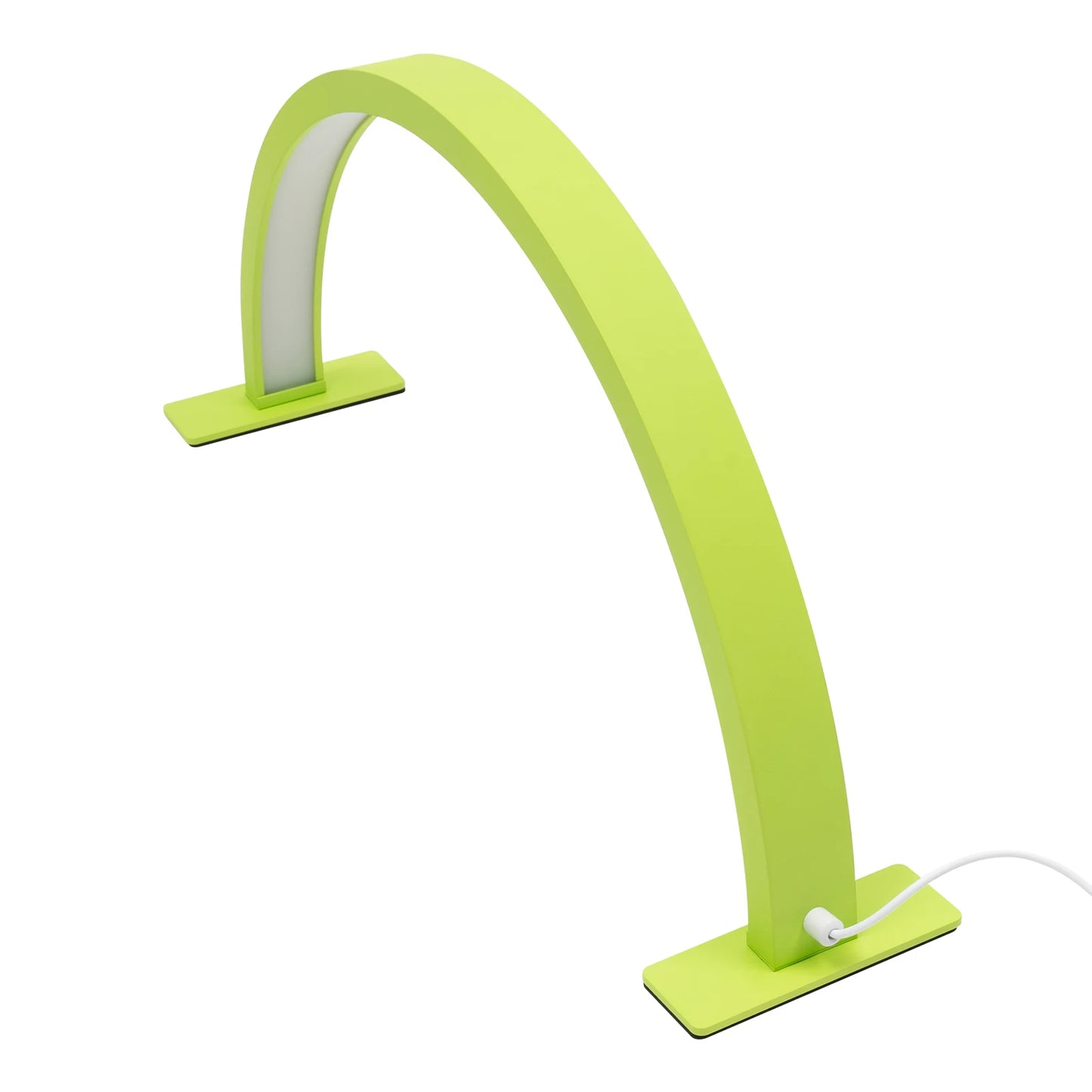 LED Half Moon Light Adjust Brightness 3000K‑6000 Half Moon Desk Lamp for Nail Art, Facial Spa, Skincare, Lash Extensions