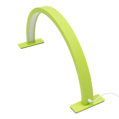 LED Half Moon Light Adjust Brightness 3000K‑6000 Half Moon Desk Lamp for Nail Art, Facial Spa, Skincare, Lash Extensions