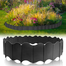 Load image into Gallery viewer, Garden Edging Borders Grass Lawn Fence Path Patio Interlocking Decorative Outdoor Barrier Landscape Edging for Yard Garden
