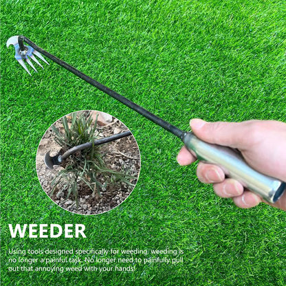 Garden Weeding Tool 30/40/50cm Weed Extractor Removal Agricultural Bonsai Tool Garden Supplies Horticulture for Home Outdoors