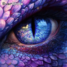 Load image into Gallery viewer, Diamond Painting Eye Portrait Suitable For Beginners Diamond Mosaic Dragon DIY Suitable For Beginners Holiday Gifts

