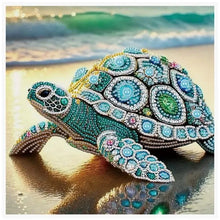Load image into Gallery viewer, DIY Special Shaped Diamond Painting Cartoon Owl Wall Art Decor for Beginners 30x30CM
