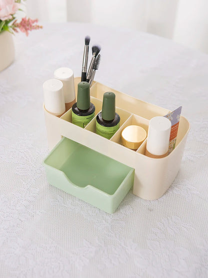 Nails Art Plastic Organizer Container Gel Polish Remover Cleaning Cotton Pad Swab Box Storage Case Decoration Accessories Tool N