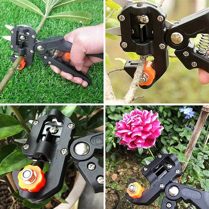 Garden Grafting Tools Set Professional Branch Cutter Secateur Pruning Plant Shears Boxes Fruit Tree Grafting Scissor Pruner Tool
