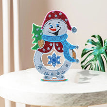 Load image into Gallery viewer, Diy Christmas-themed Diamond Painting Art Set. Double-sided luminous desktop decorative ornaments and pendants
