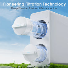 Load image into Gallery viewer, Reverse Osmosis Water Filter,Alkaline &amp; Remineralization Water Filter, 1000GPD RO System, Reduce TDS, 3:1 Drain Ratio
