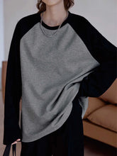 Load image into Gallery viewer, Women&#39;s Clothing Tops O-Neck Long Sleeve Thick Office Lady Commuter Autumn Winter Casual Printed All-match T-shirt
