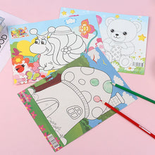 Load image into Gallery viewer, Children's Cartoon Diamond Painting Handmade DIY Colored Graffiti Handicraft Stickers Kindergarten Boys Girls Gifts
