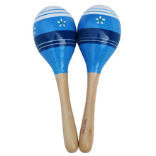 Load image into Gallery viewer, Wooden Handicrafts Colored Medium Sand Hammer Instruments Children&#39;s Music Toys Children&#39;s Percussion Instruments
