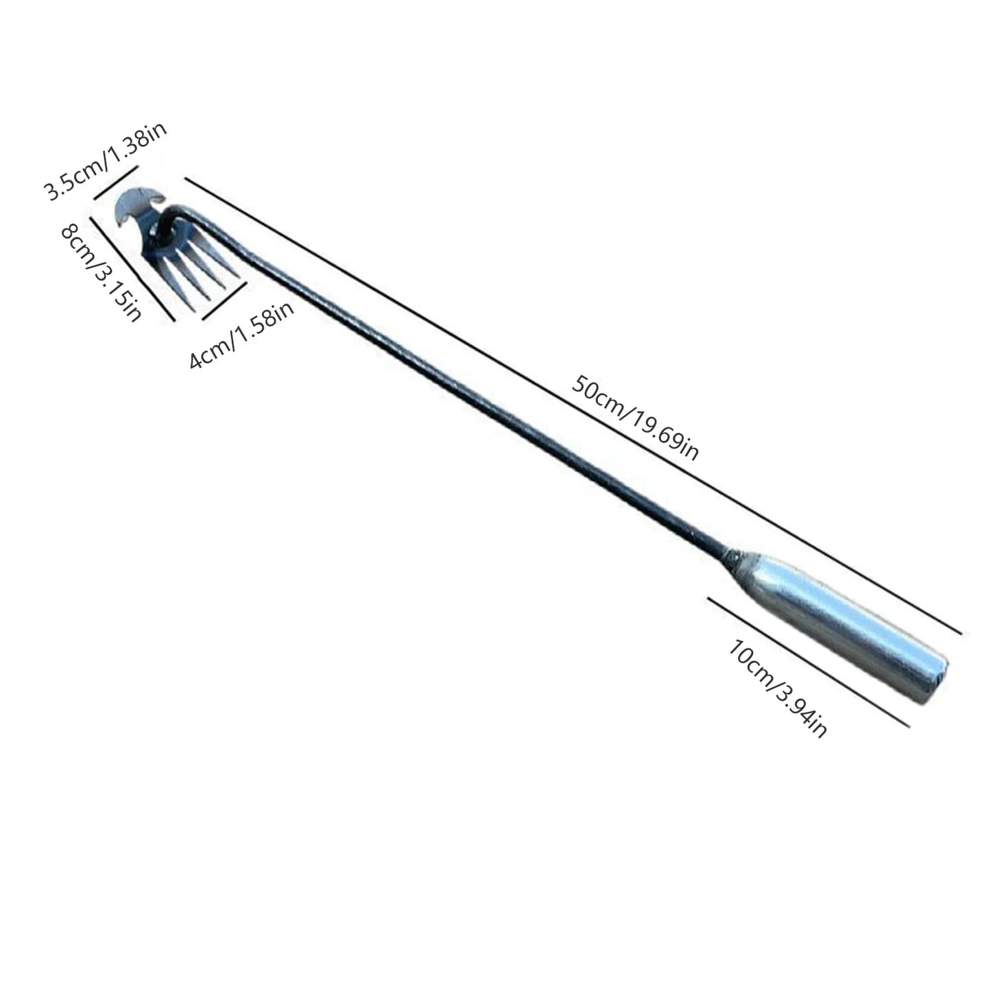 Garden Weeding Tool 30/40/50cm Weed Extractor Removal Agricultural Bonsai Tool Garden Supplies Horticulture for Home Outdoors