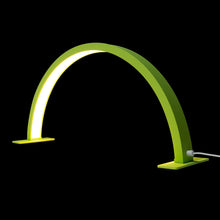 Load image into Gallery viewer, LED Half Moon Light Adjust Brightness 3000K‑6000 Half Moon Desk Lamp for Nail Art, Facial Spa, Skincare, Lash Extensions
