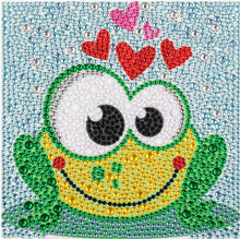 Load image into Gallery viewer, DIY Diamond Painting by Number Kits for Kids Cartoon Animal Picture Crystal Rhinestone Diamond Embroidery for Children Gifts
