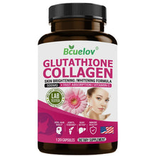 Load image into Gallery viewer, Glutathione Capsules L-Glutathione with Collagen Supplements for Skin Care, Liver Support, Antioxidant, Immune System
